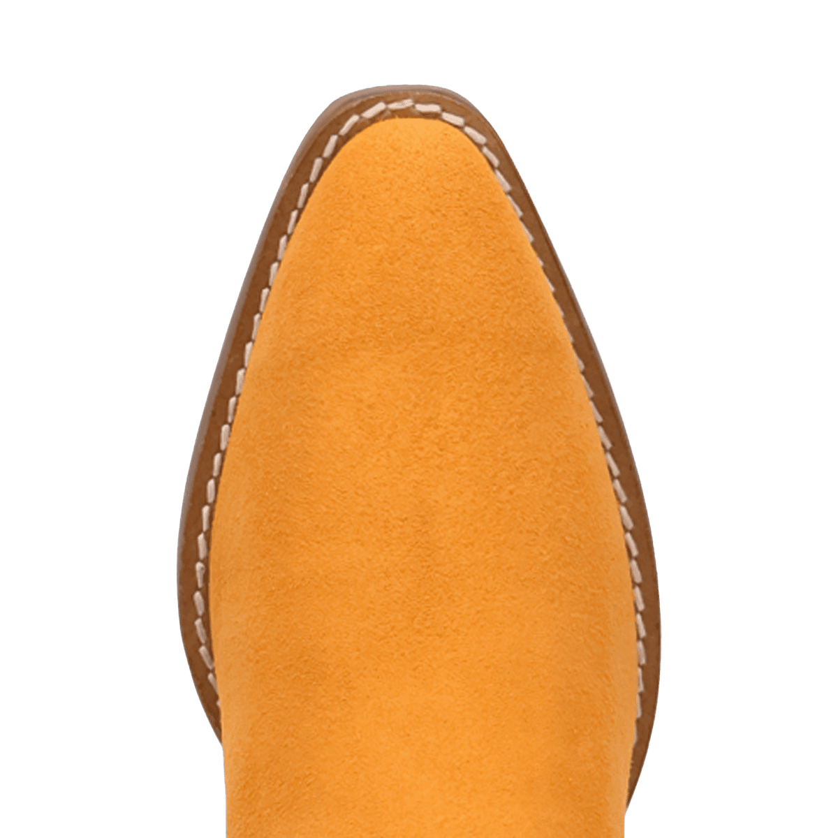 PRODUCT SHOT SUNDANCE SUEDE BOOTIE AT TOE ANGLE