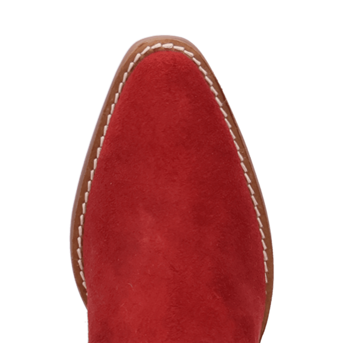 PRODUCT SHOT SUNDANCE SUEDE BOOTIE AT TOE ANGLE
