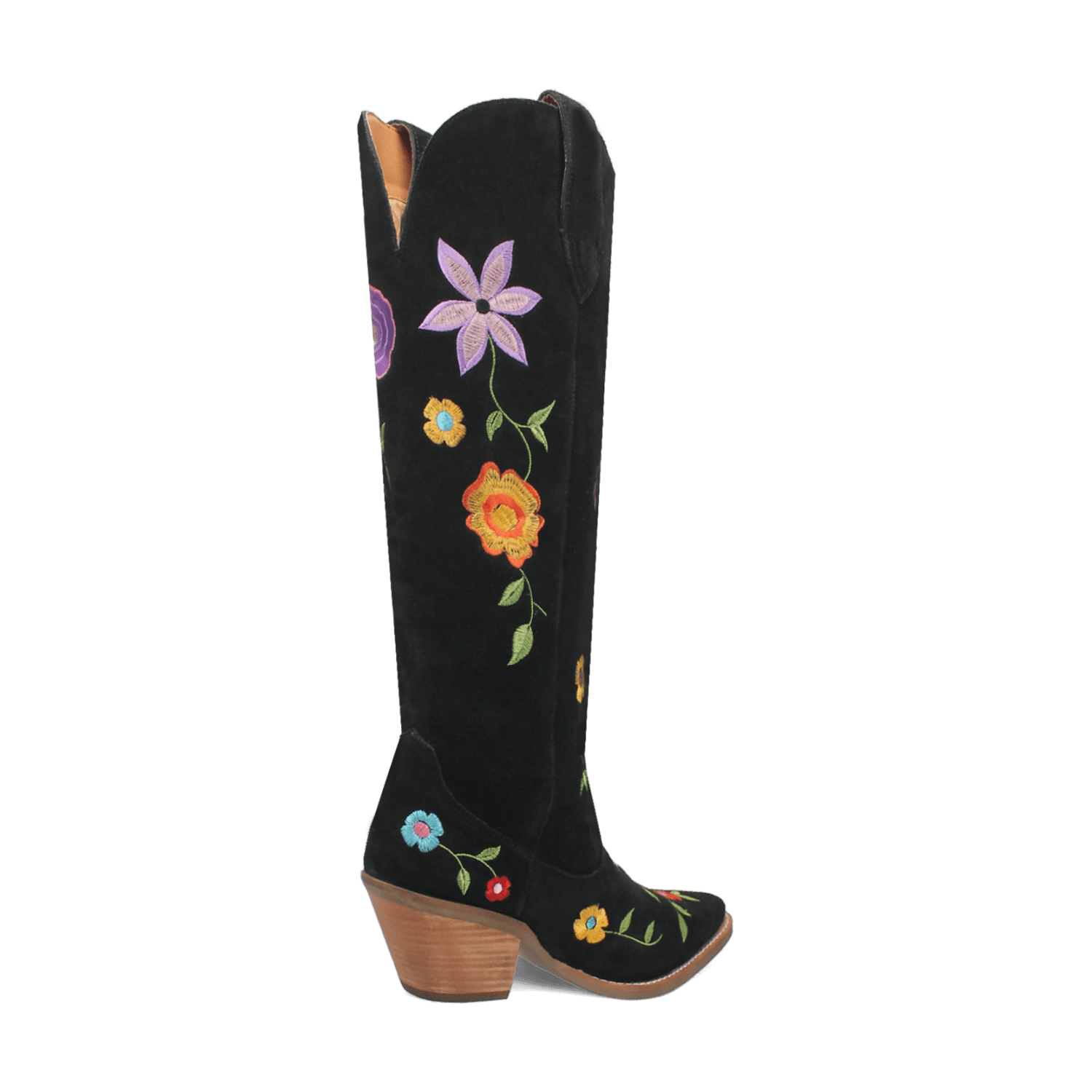 Angle 10, FLOWER POWER SUEDE BOOT