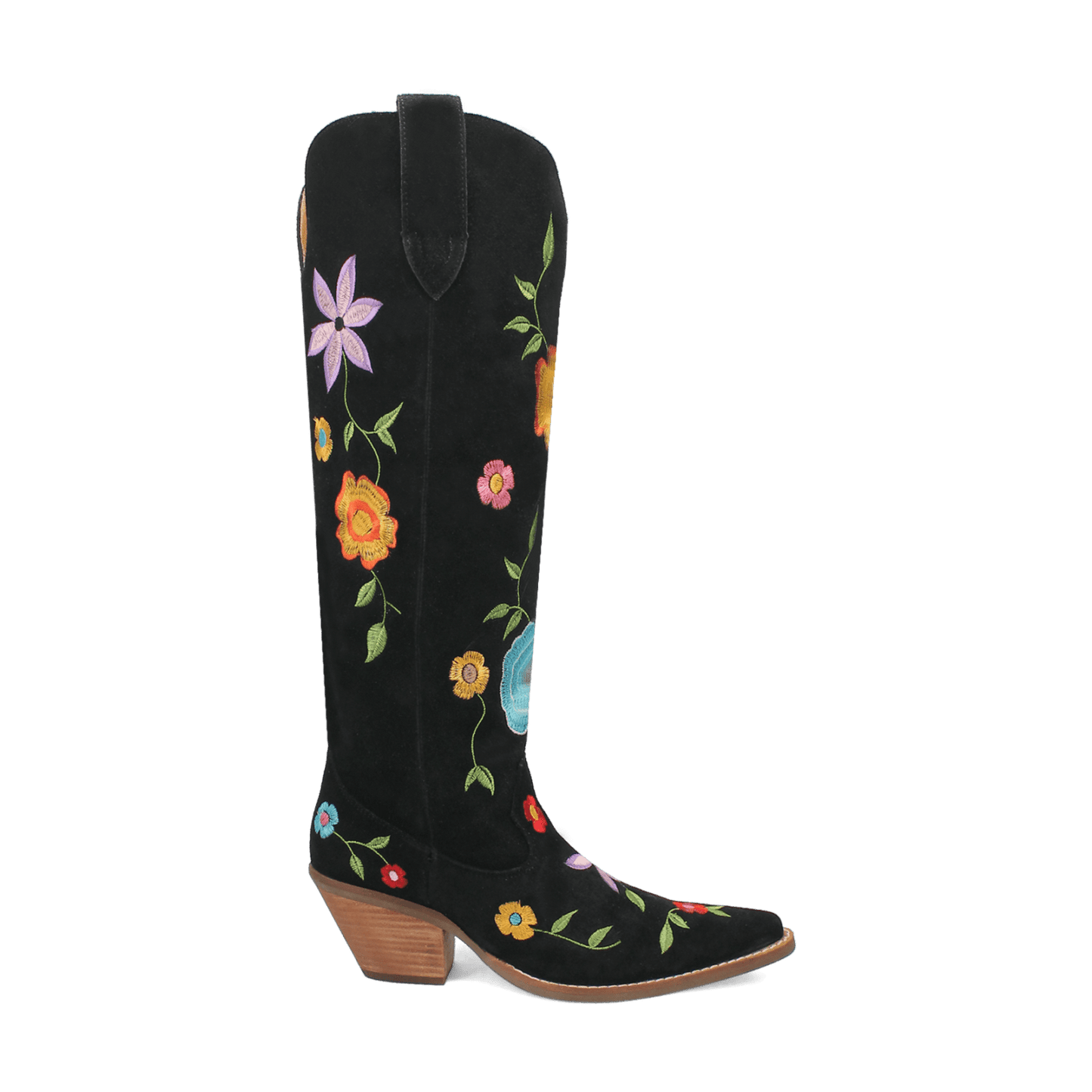 Angle 2, FLOWER POWER SUEDE BOOT