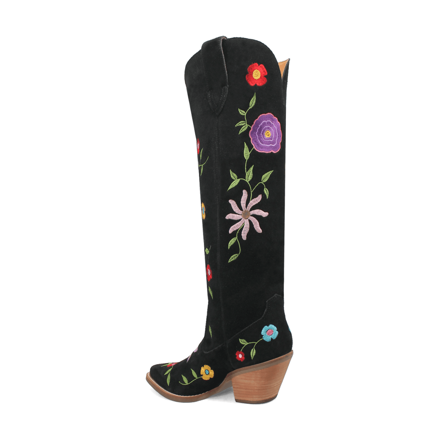 Angle 9, FLOWER POWER SUEDE BOOT