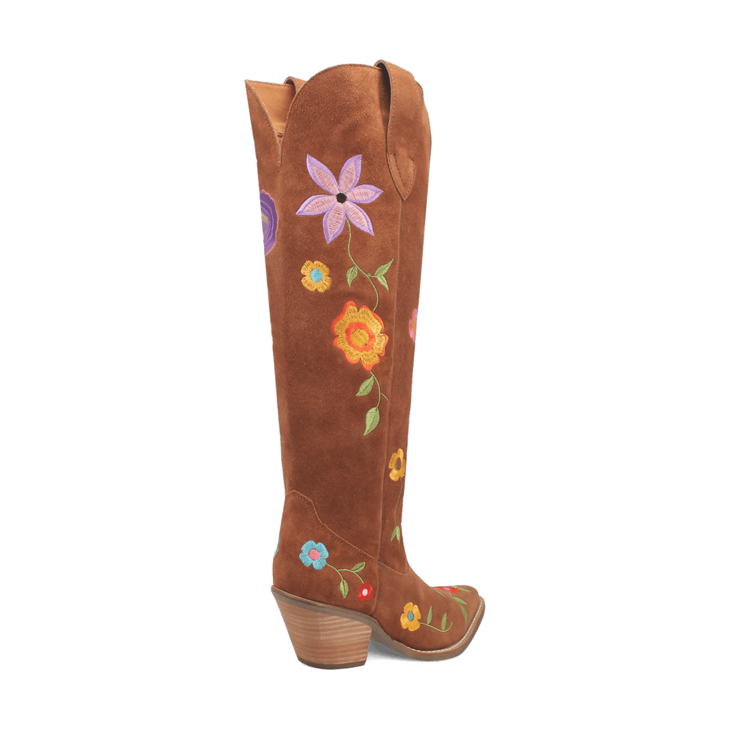 Angle 10, FLOWER POWER SUEDE BOOT