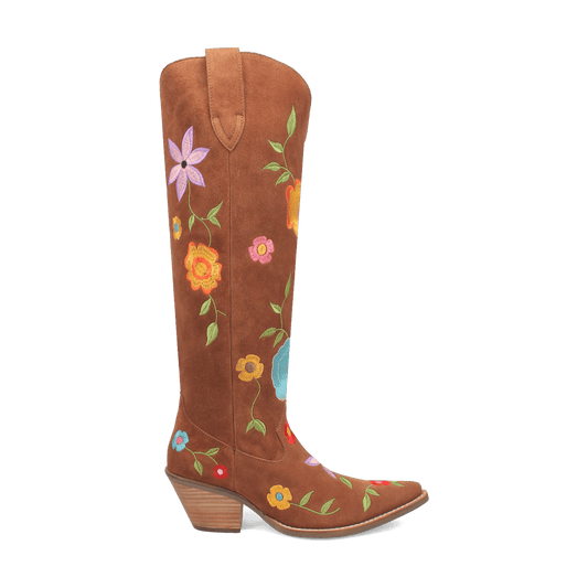 Angle 2, FLOWER POWER SUEDE BOOT