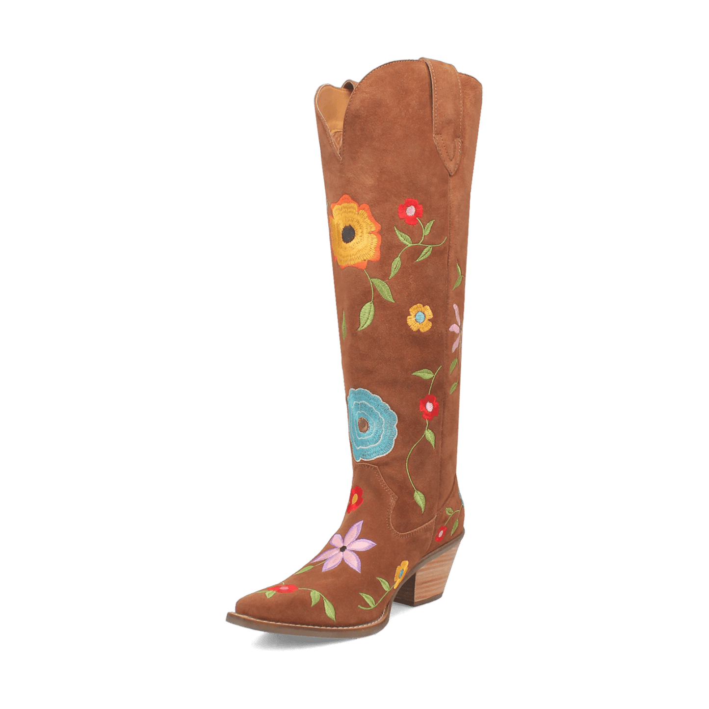 Angle 8, FLOWER POWER SUEDE BOOT