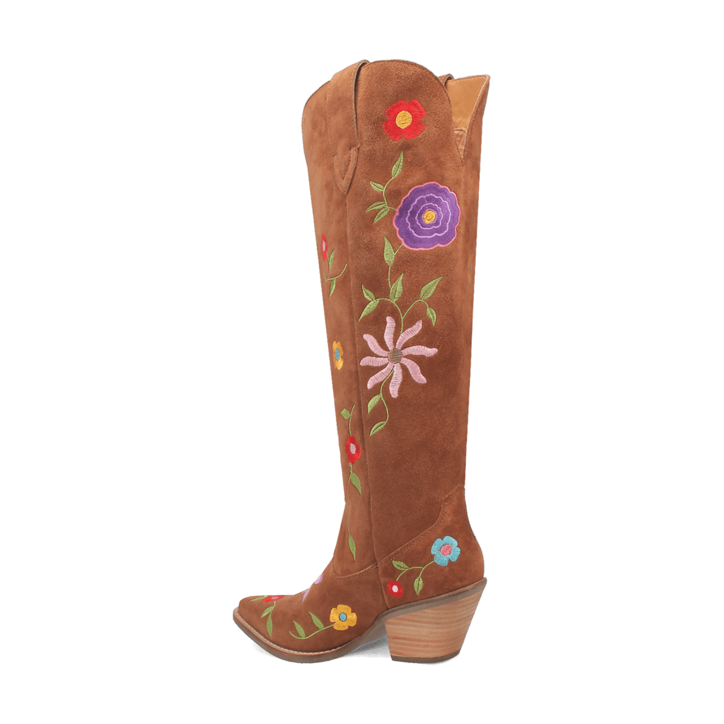 Angle 9, FLOWER POWER SUEDE BOOT