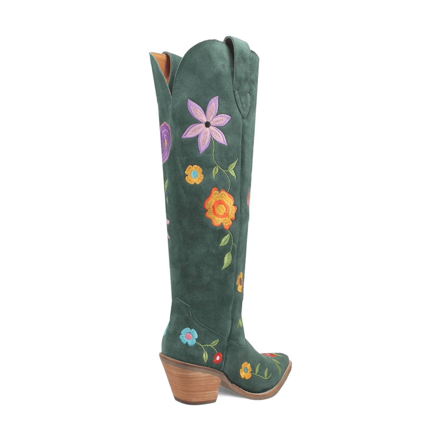 Angle 10, FLOWER POWER SUEDE BOOT