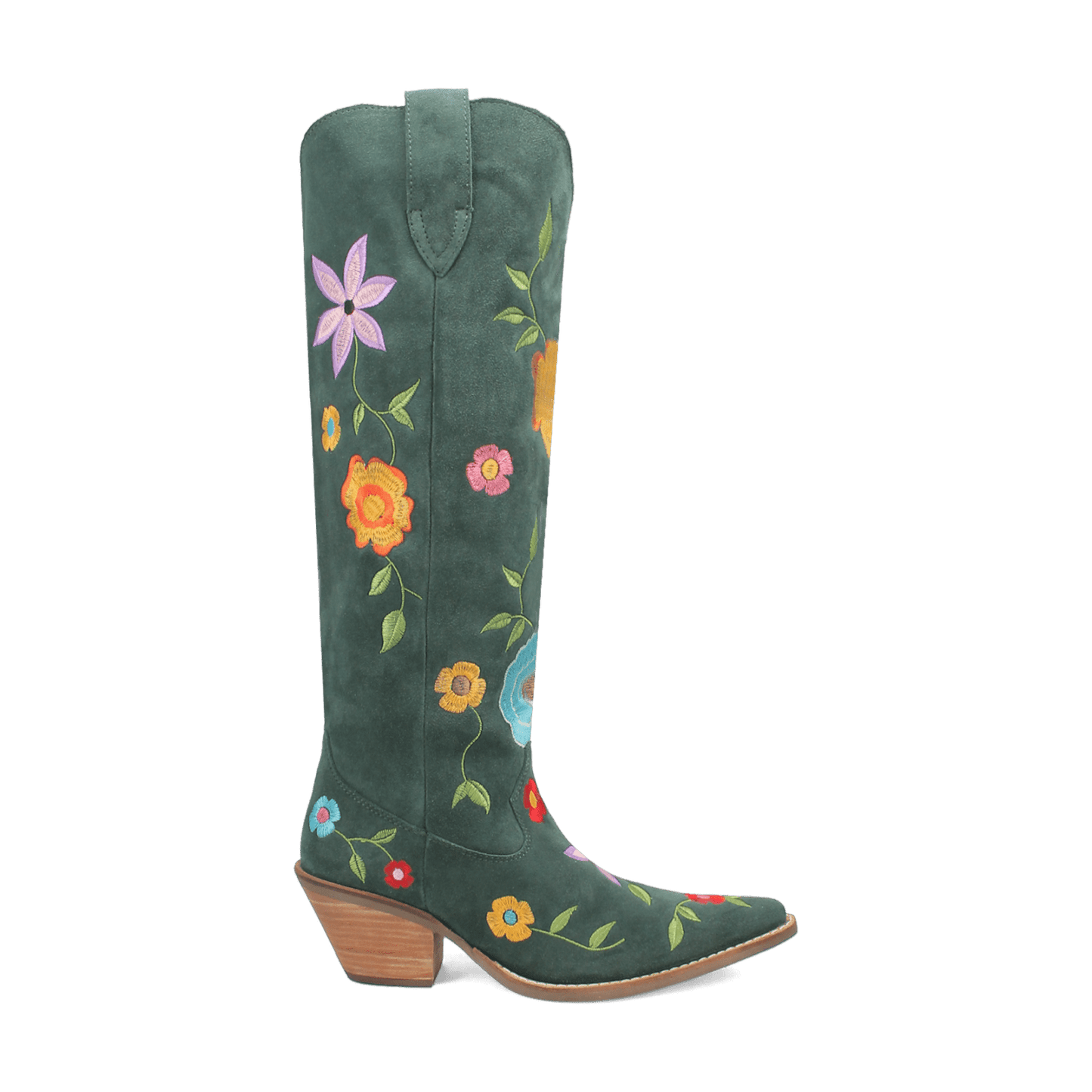 Angle 2, FLOWER POWER SUEDE BOOT