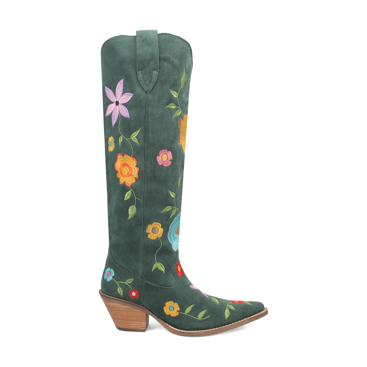 Angle 2, FLOWER POWER SUEDE BOOT