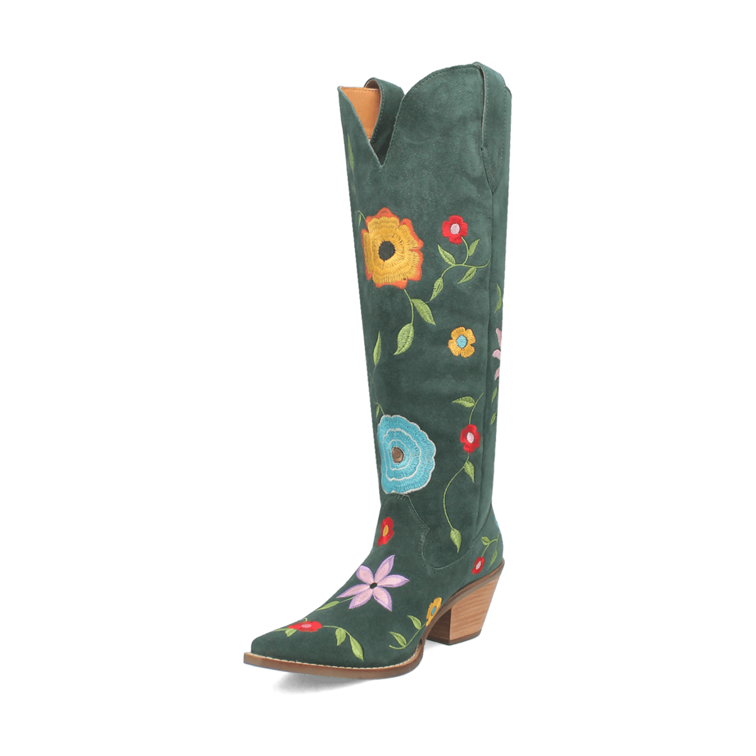 Angle 8, FLOWER POWER SUEDE BOOT