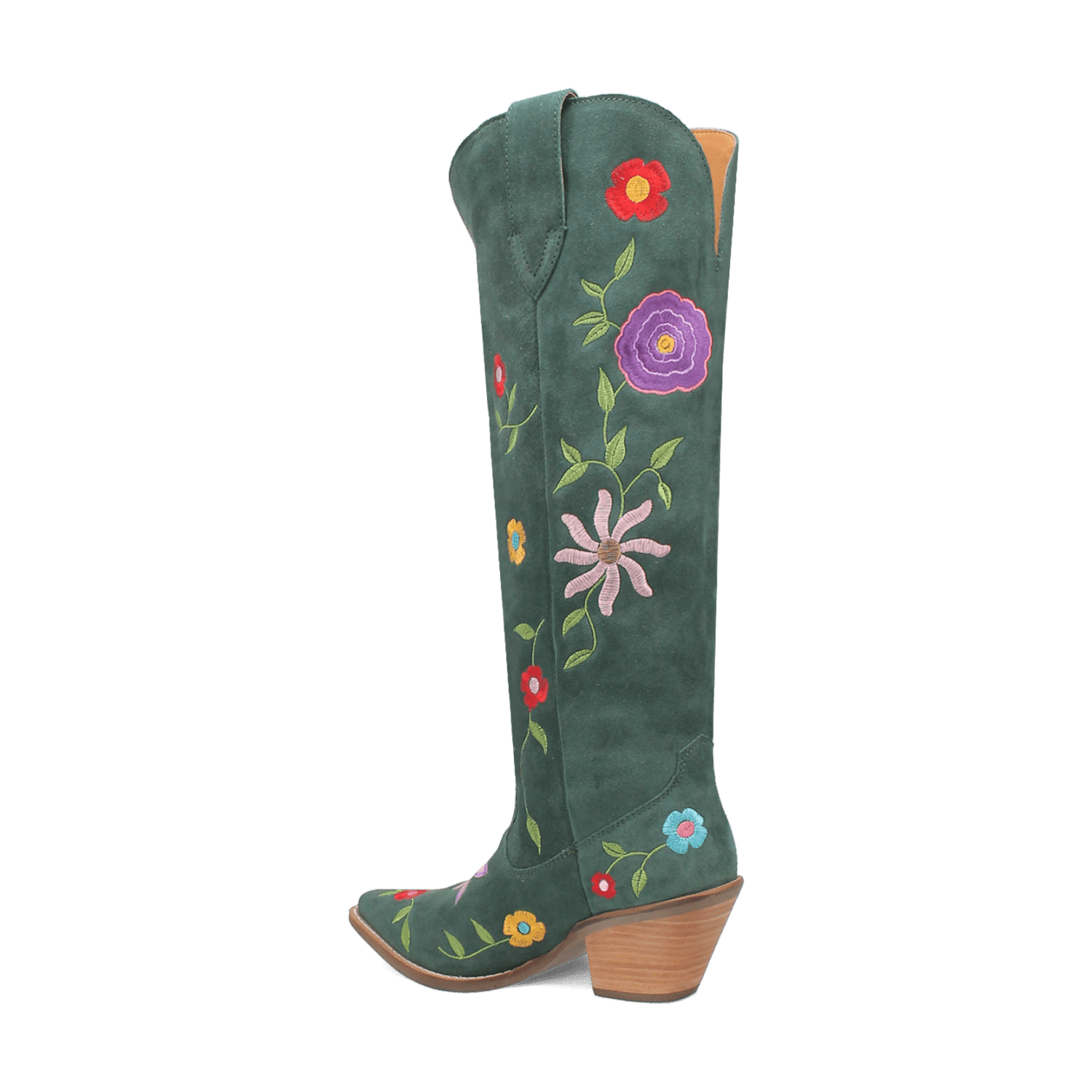 Angle 9, FLOWER POWER SUEDE BOOT