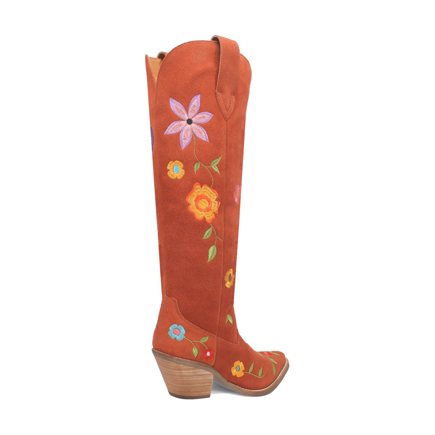 Angle 10, FLOWER POWER SUEDE BOOT