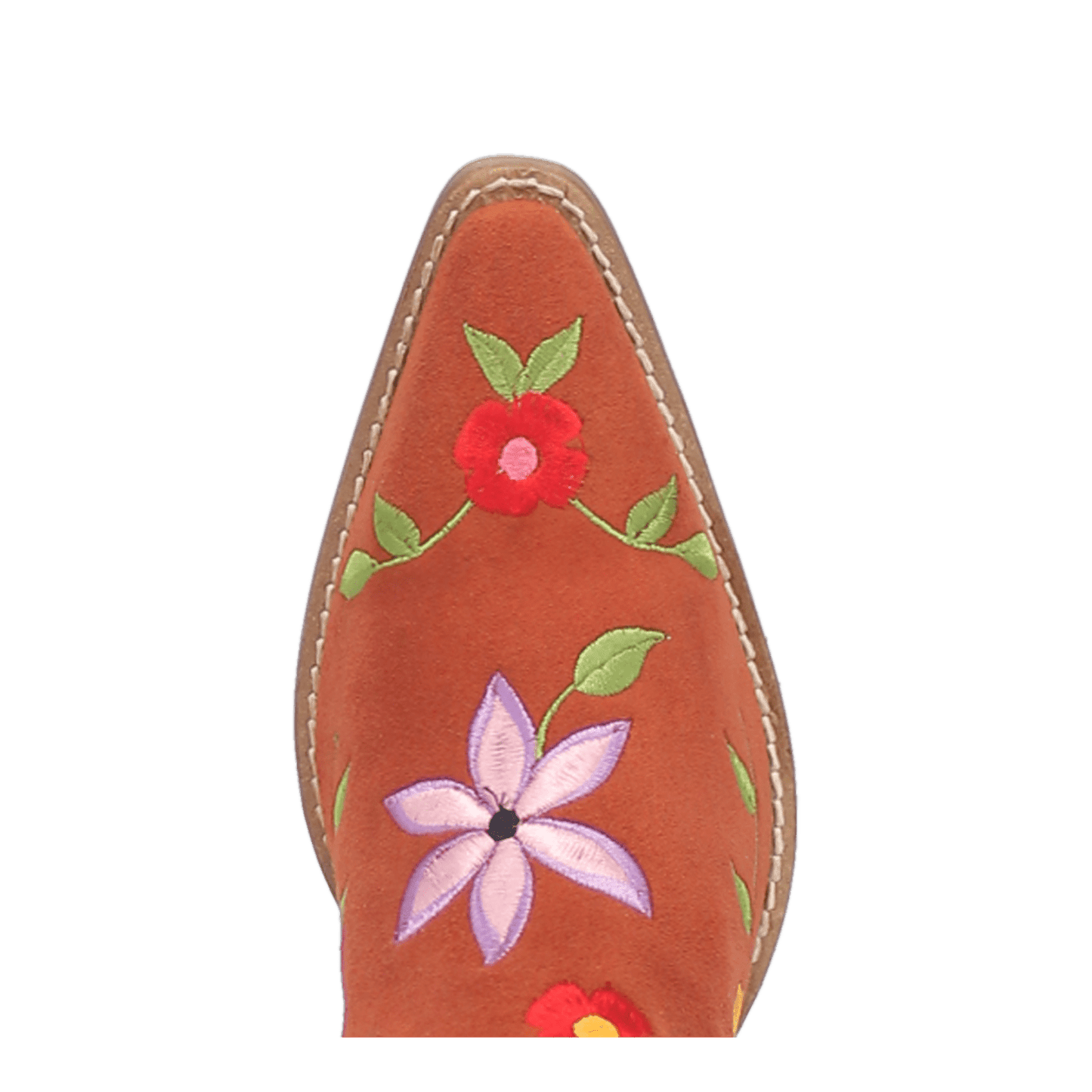 Angle 6, FLOWER POWER SUEDE BOOT