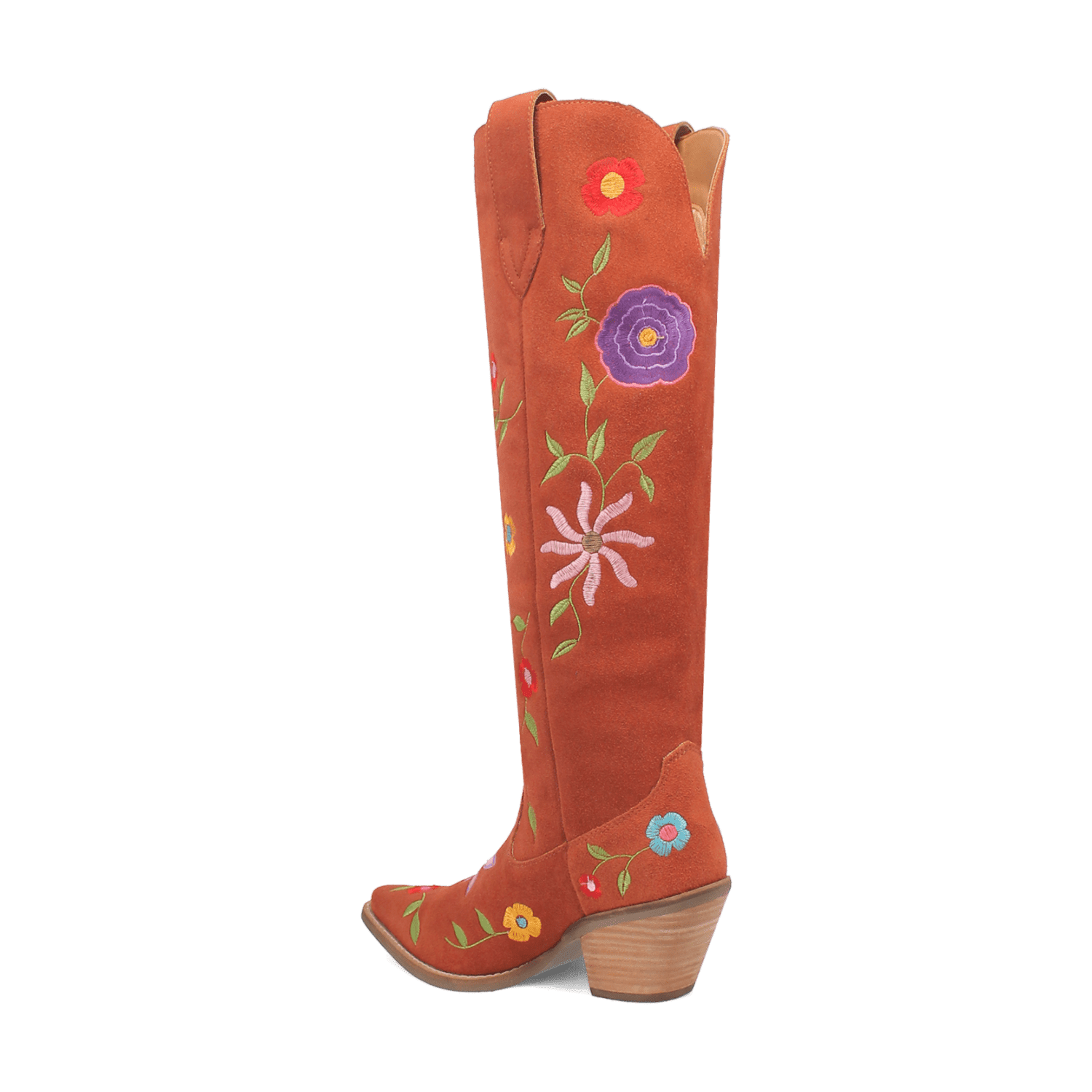 Angle 9, FLOWER POWER SUEDE BOOT