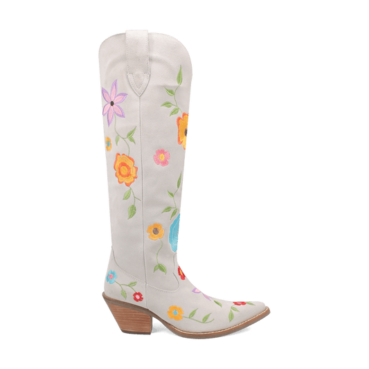 Angle 2, FLOWER POWER SUEDE BOOT