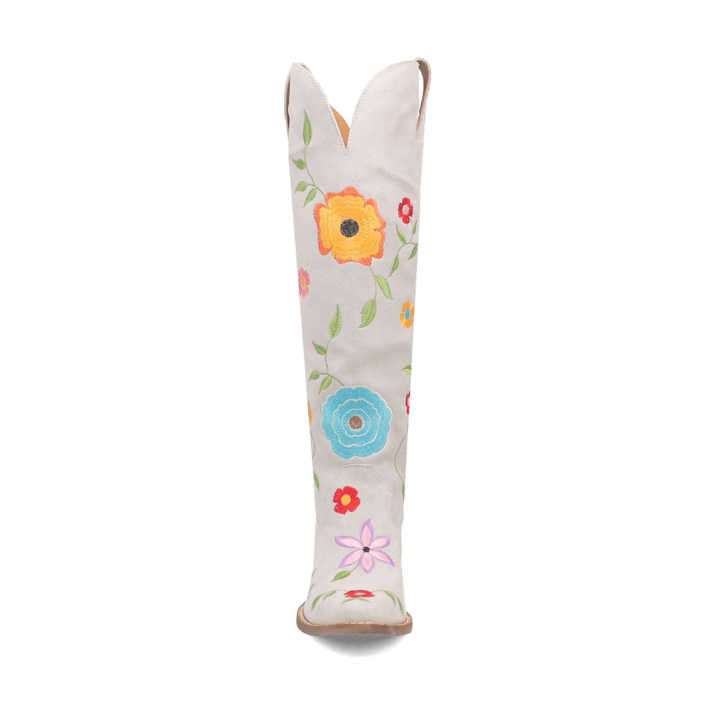 Angle 5, FLOWER POWER SUEDE BOOT