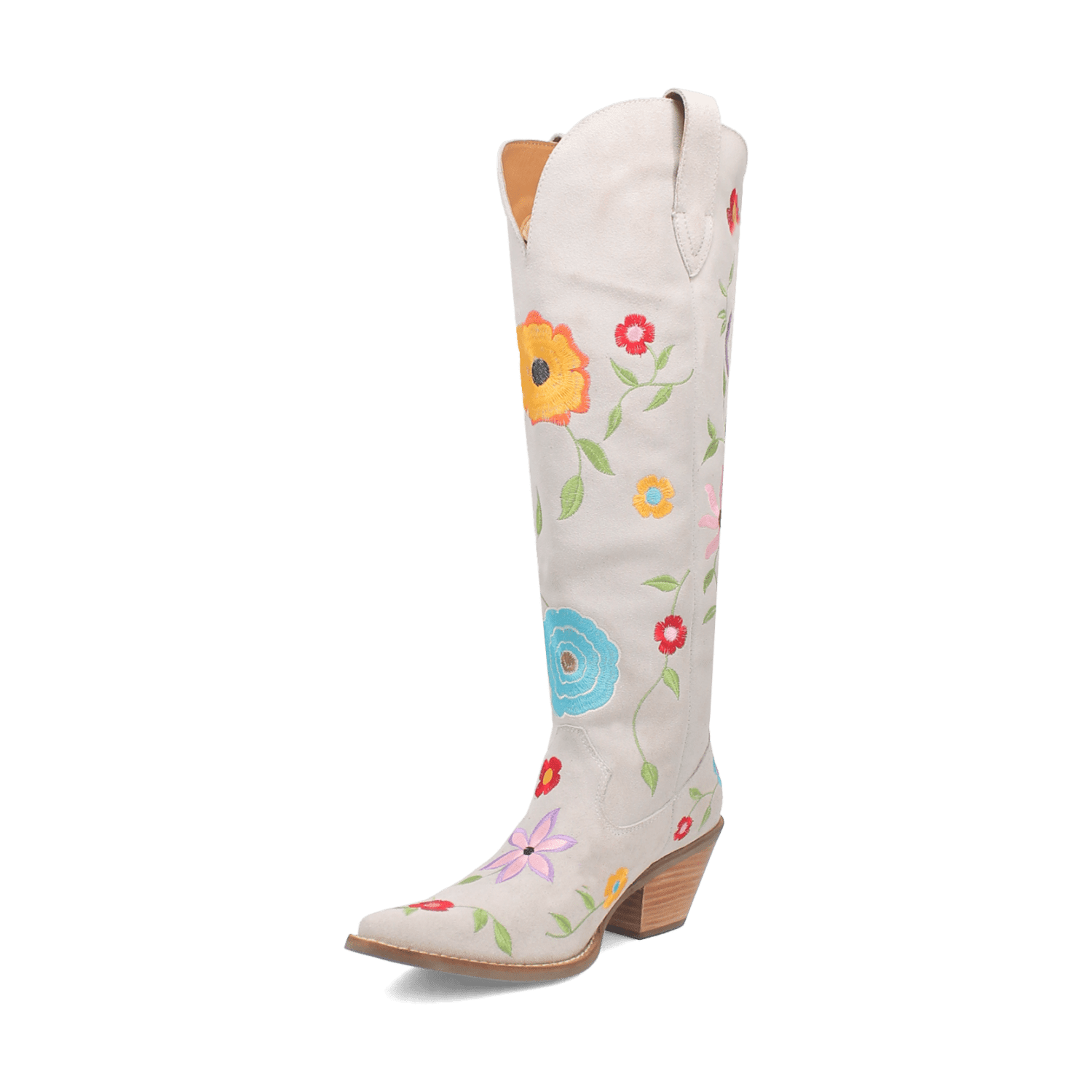 Angle 8, FLOWER POWER SUEDE BOOT