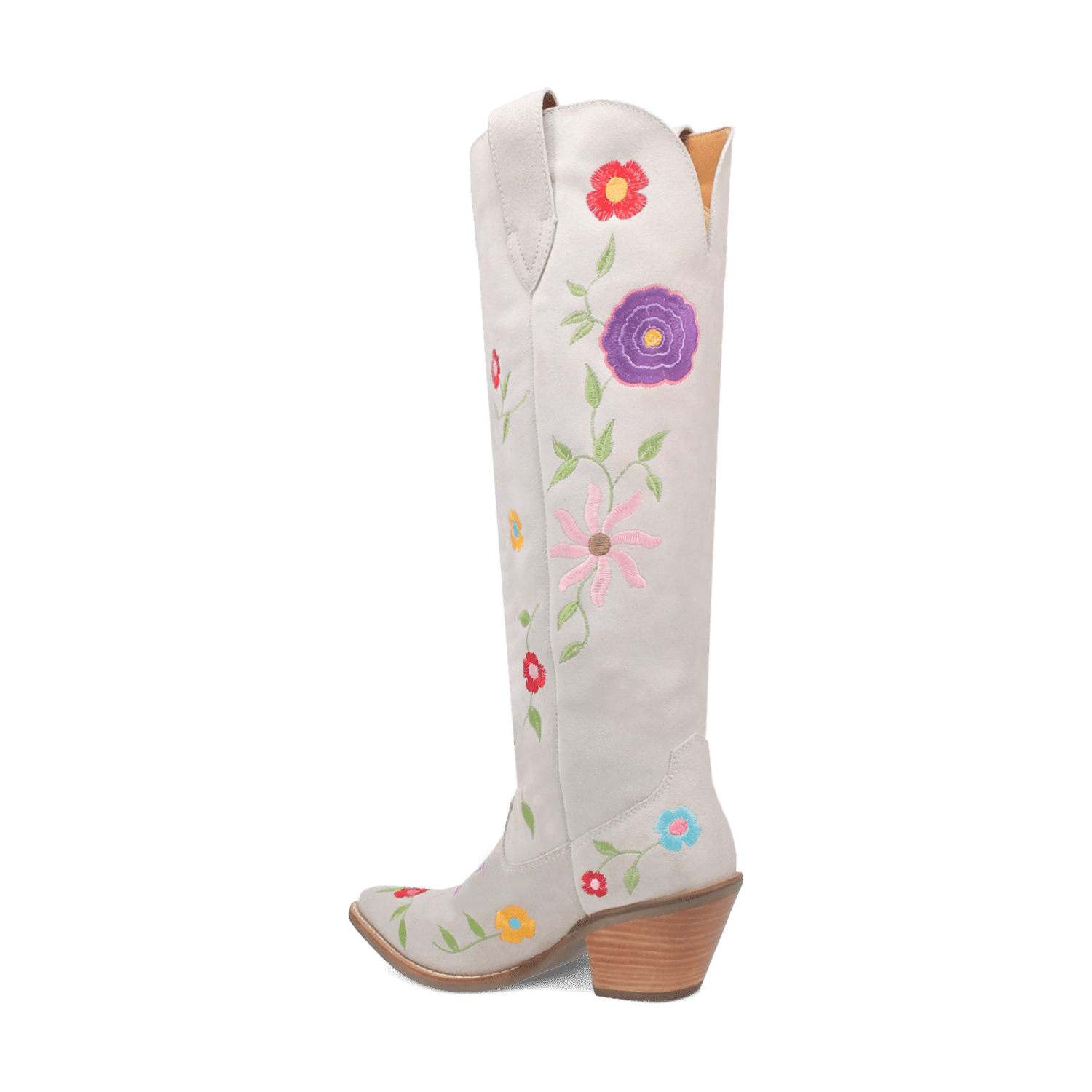 Angle 9, FLOWER POWER SUEDE BOOT