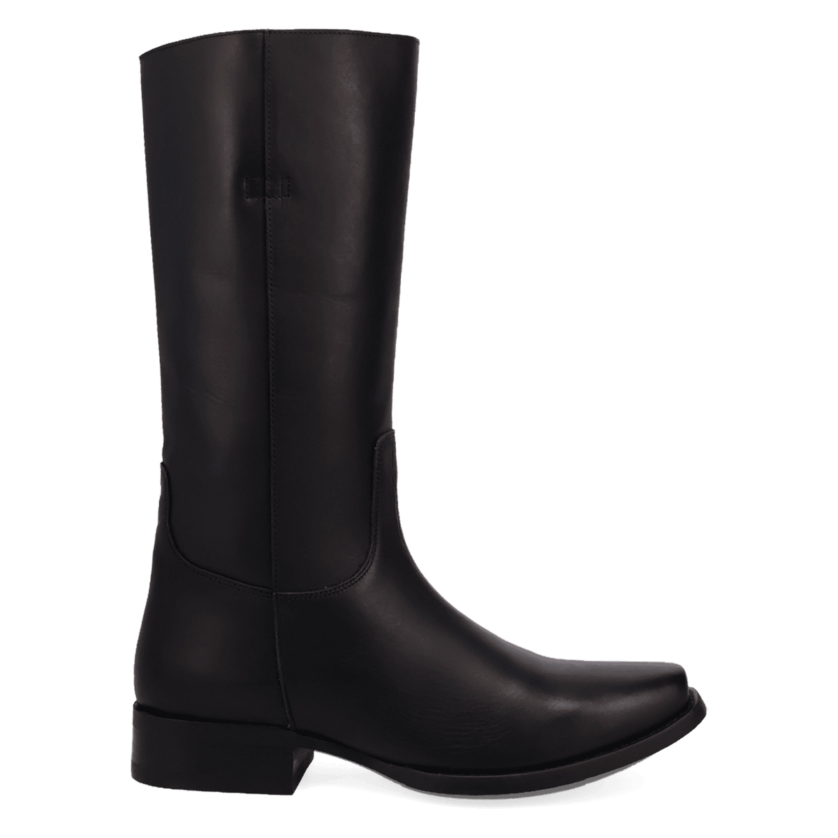 PRODUCT SHOT BOONE LEATHER BOOT AT 90 DEGREE INSIDE ANGLE