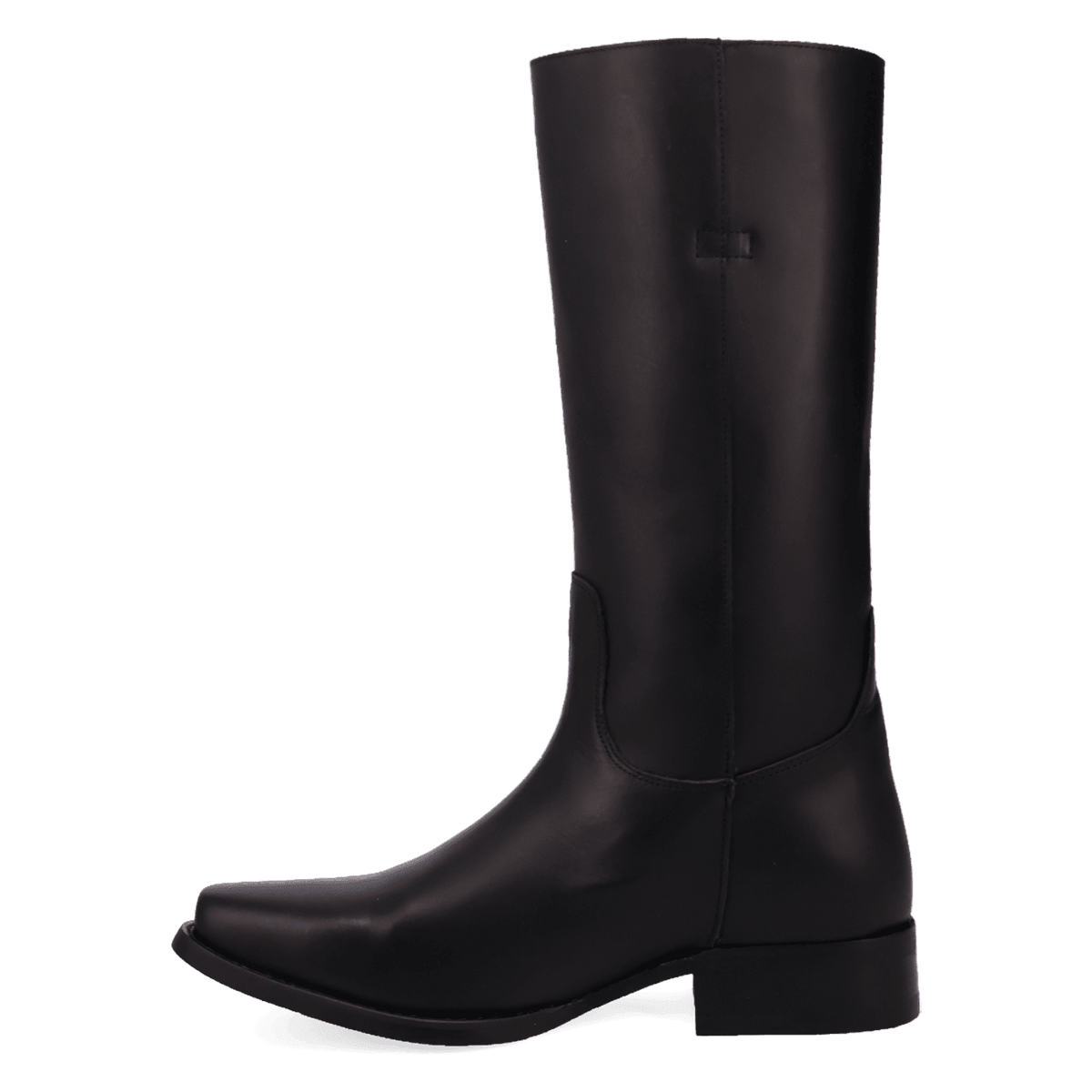 PRODUCT SHOT BOONE LEATHER BOOT AT 135 DEGREE OUTSIDE ANGLE