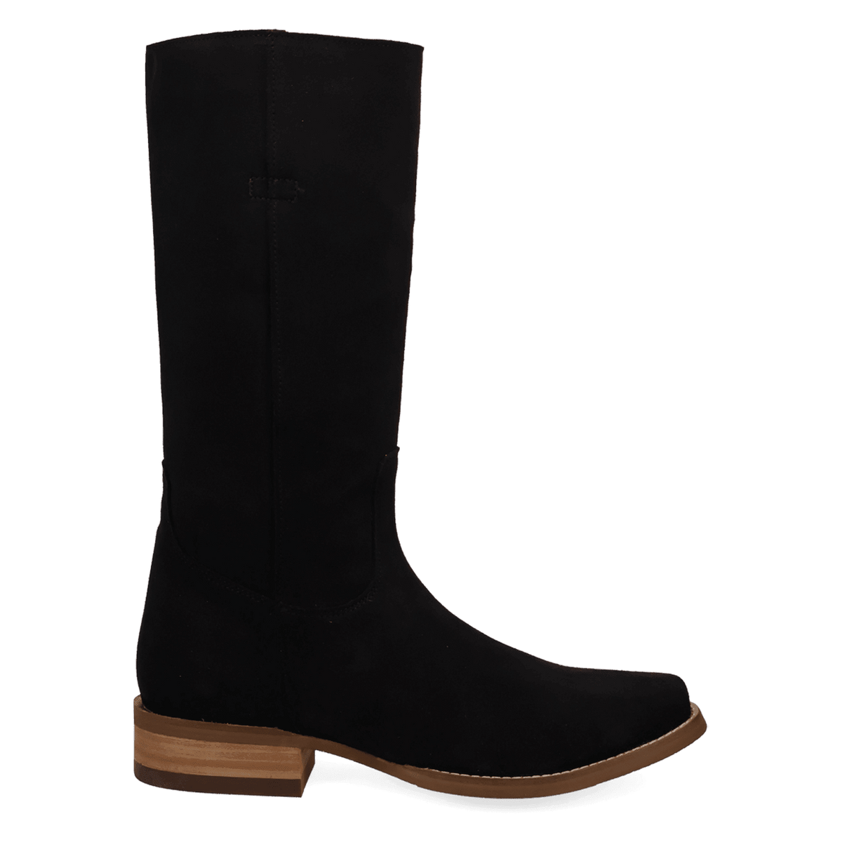 PRODUCT SHOT BOONE LEATHER BOOT AT 90 DEGREE INSIDE ANGLE