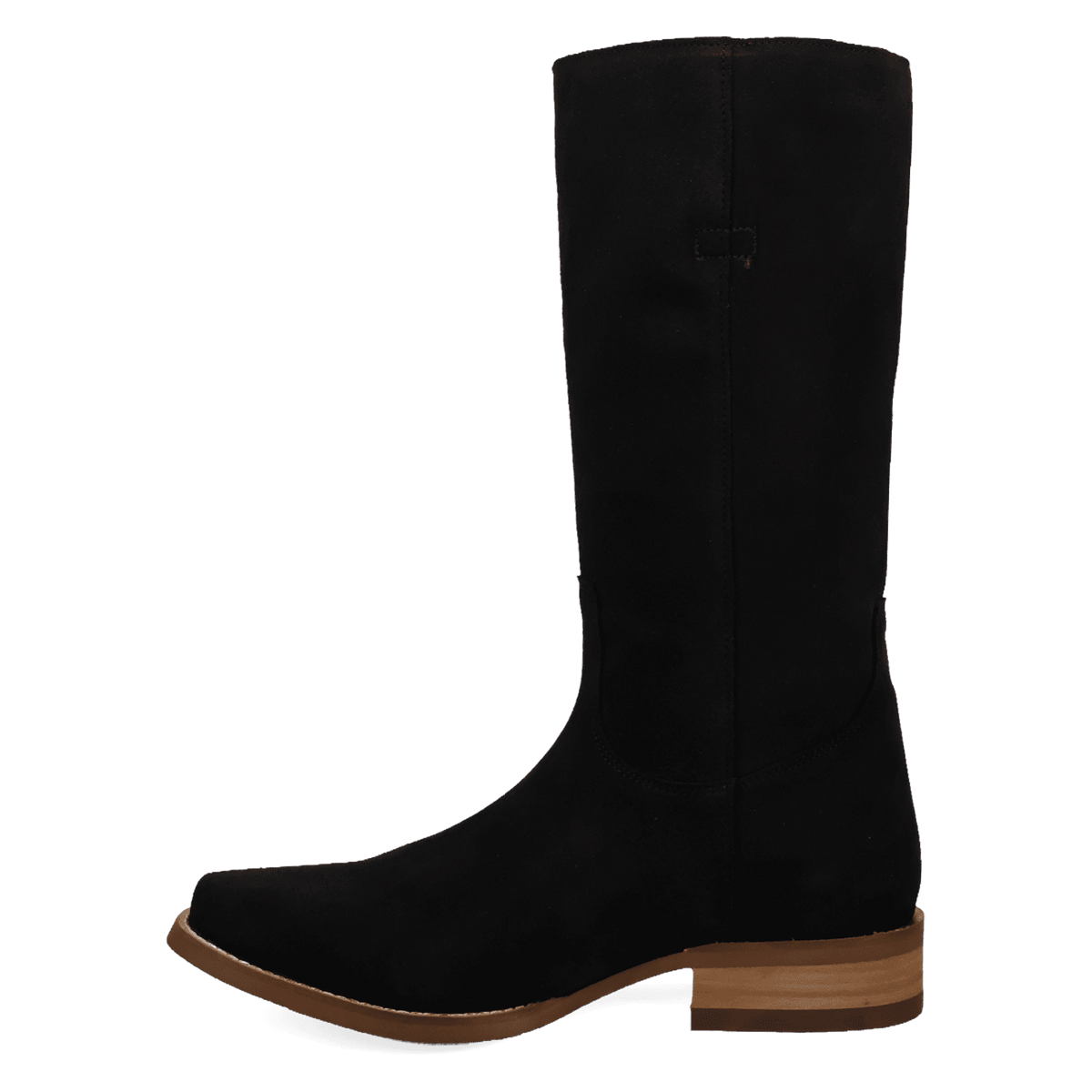 PRODUCT SHOT BOONE LEATHER BOOT AT 135 DEGREE OUTSIDE ANGLE