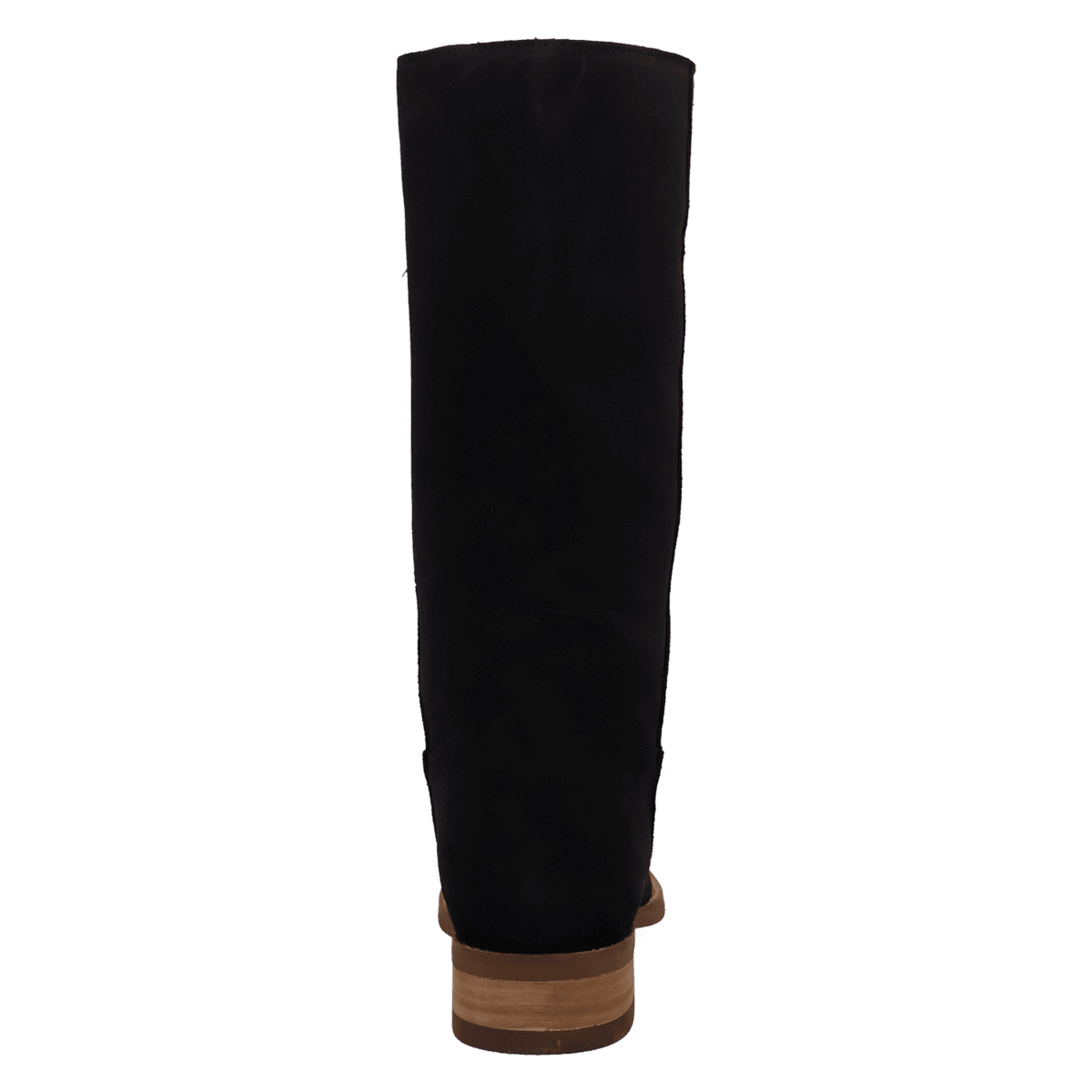 PRODUCT SHOT BOONE LEATHER BOOT AT 180 DEGREE BACK ANGLE