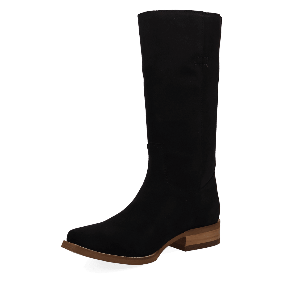 PRODUCT SHOT BOONE LEATHER BOOT AT 225 DEGREE ANGLE