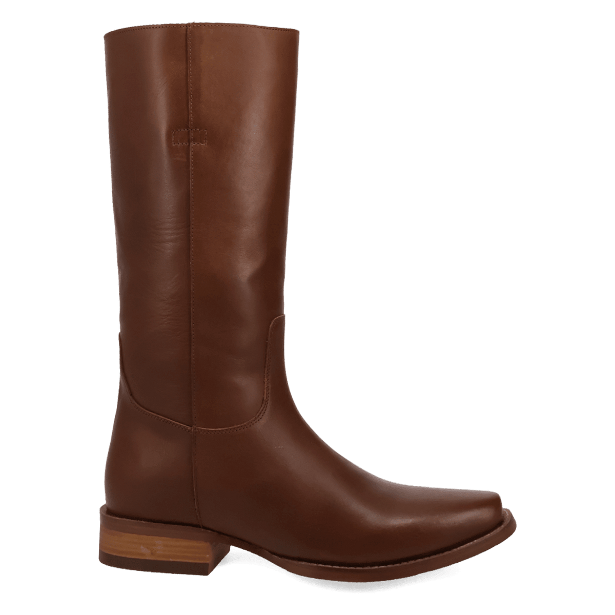 PRODUCT SHOT BOONE LEATHER BOOT AT 90 DEGREE INSIDE ANGLE