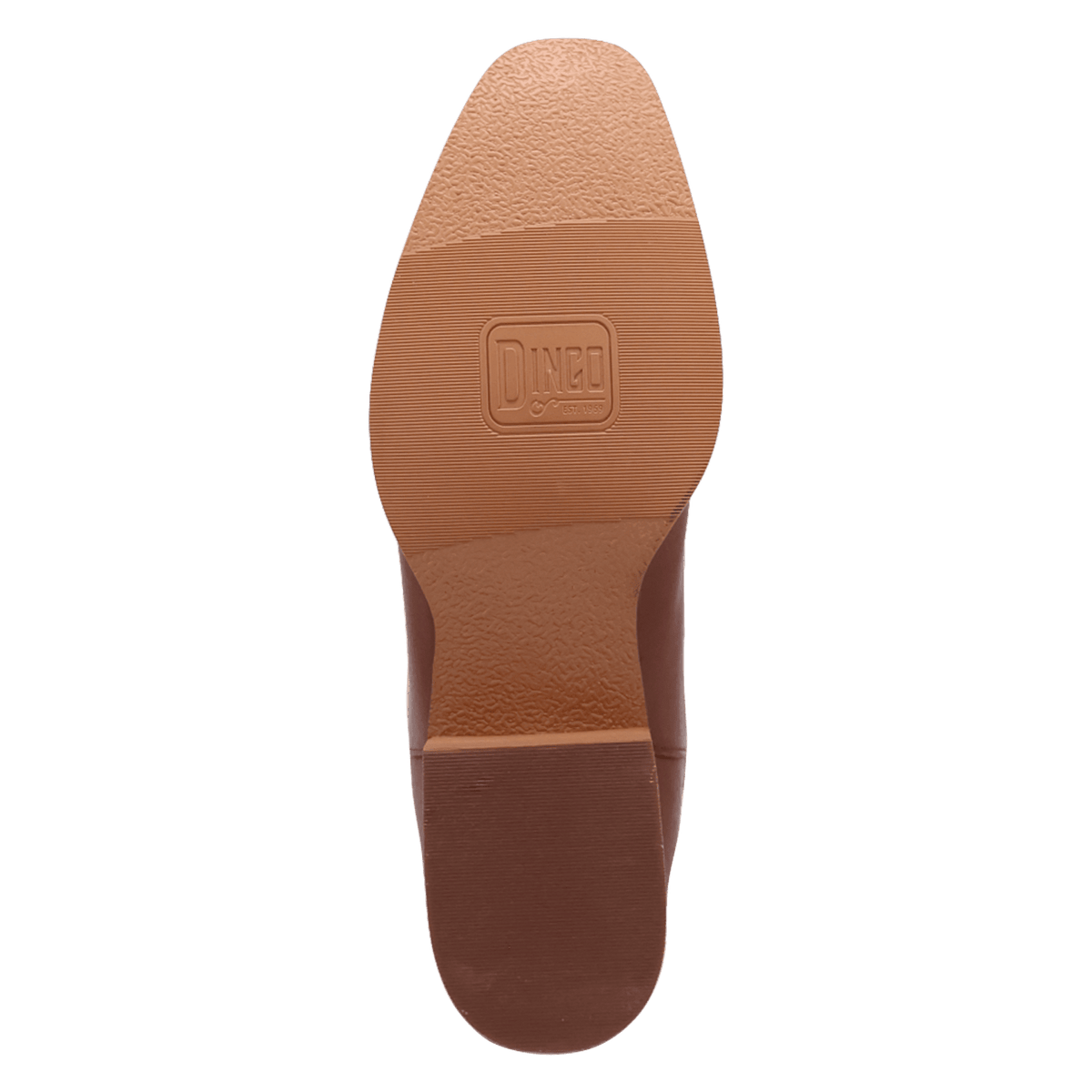 PRODUCT SHOT BOONE LEATHER BOOT AT OUTSOLE ANGLE