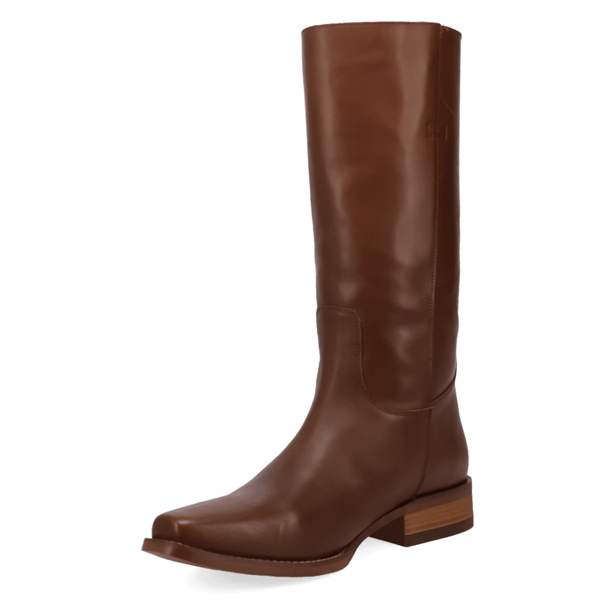 PRODUCT SHOT BOONE LEATHER BOOT AT 225 DEGREE ANGLE