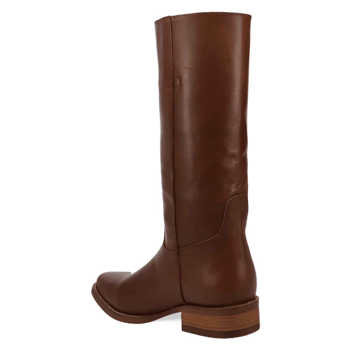 PRODUCT SHOT BOONE LEATHER BOOT AT 270 DEGREE ANGLE