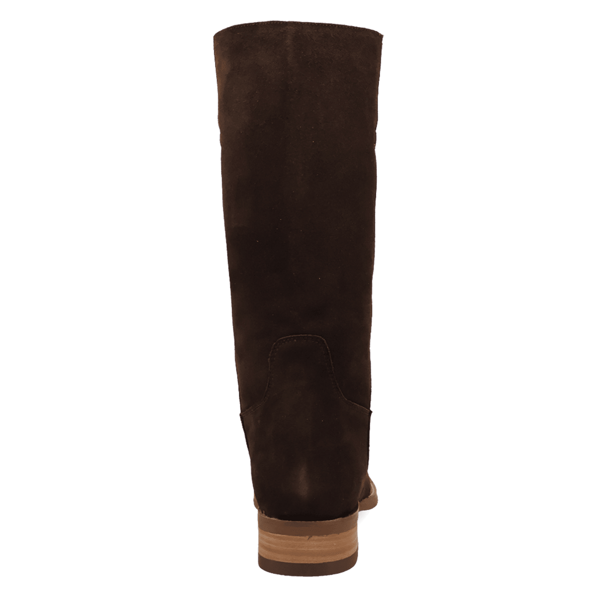 PRODUCT SHOT BOONE LEATHER BOOT AT 180 DEGREE BACK ANGLE