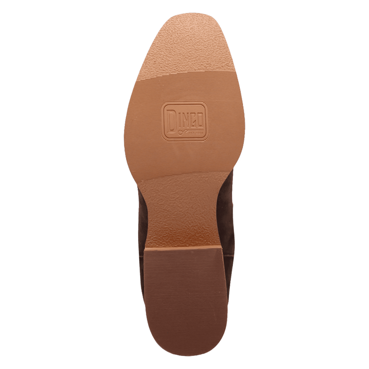 PRODUCT SHOT BOONE LEATHER BOOT AT OUTSOLE ANGLE