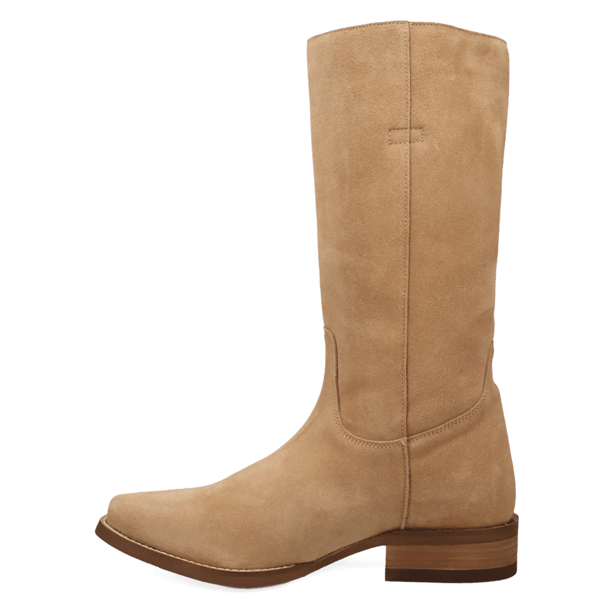PRODUCT SHOT BOONE LEATHER BOOT AT 135 DEGREE OUTSIDE ANGLE