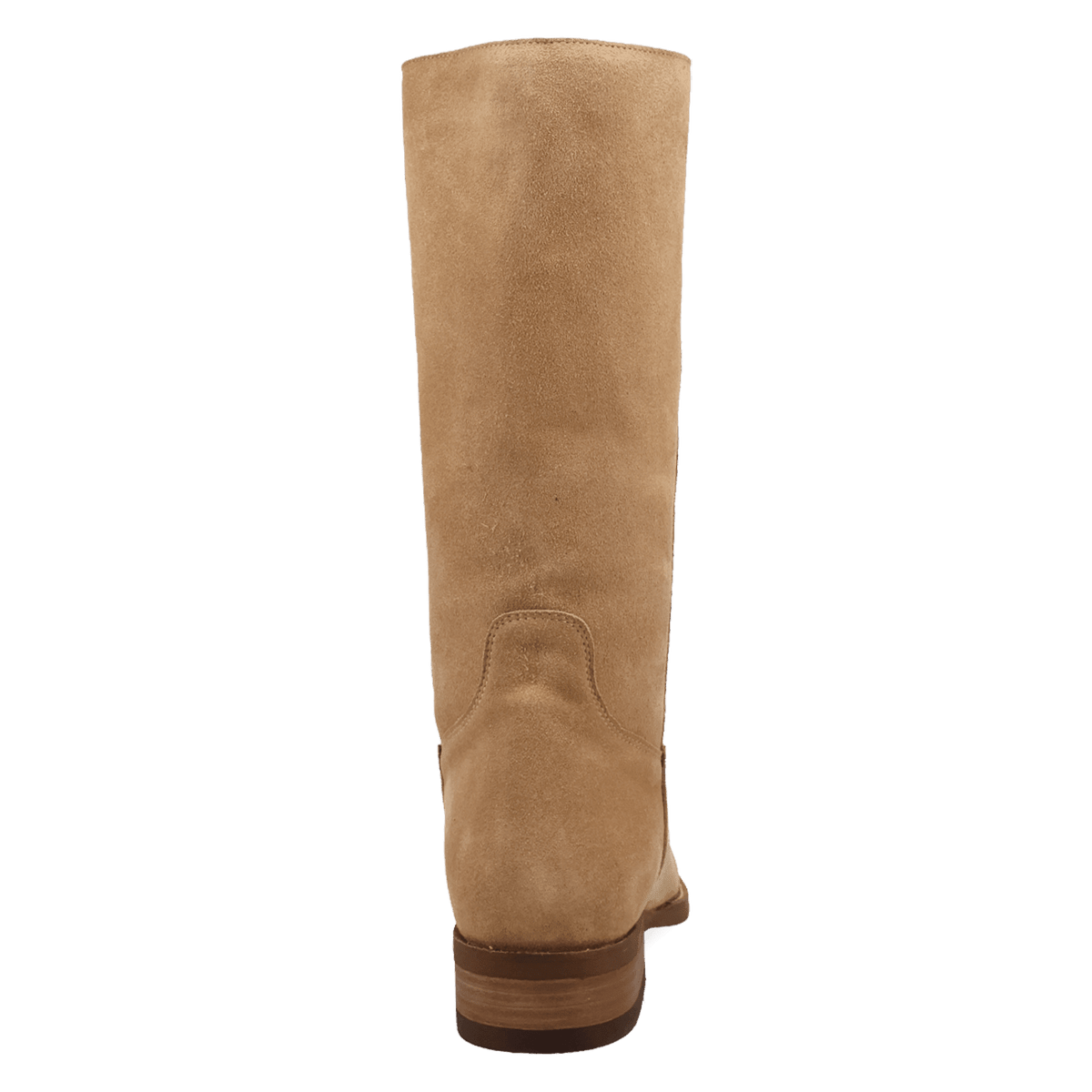 PRODUCT SHOT BOONE LEATHER BOOT AT 180 DEGREE BACK ANGLE