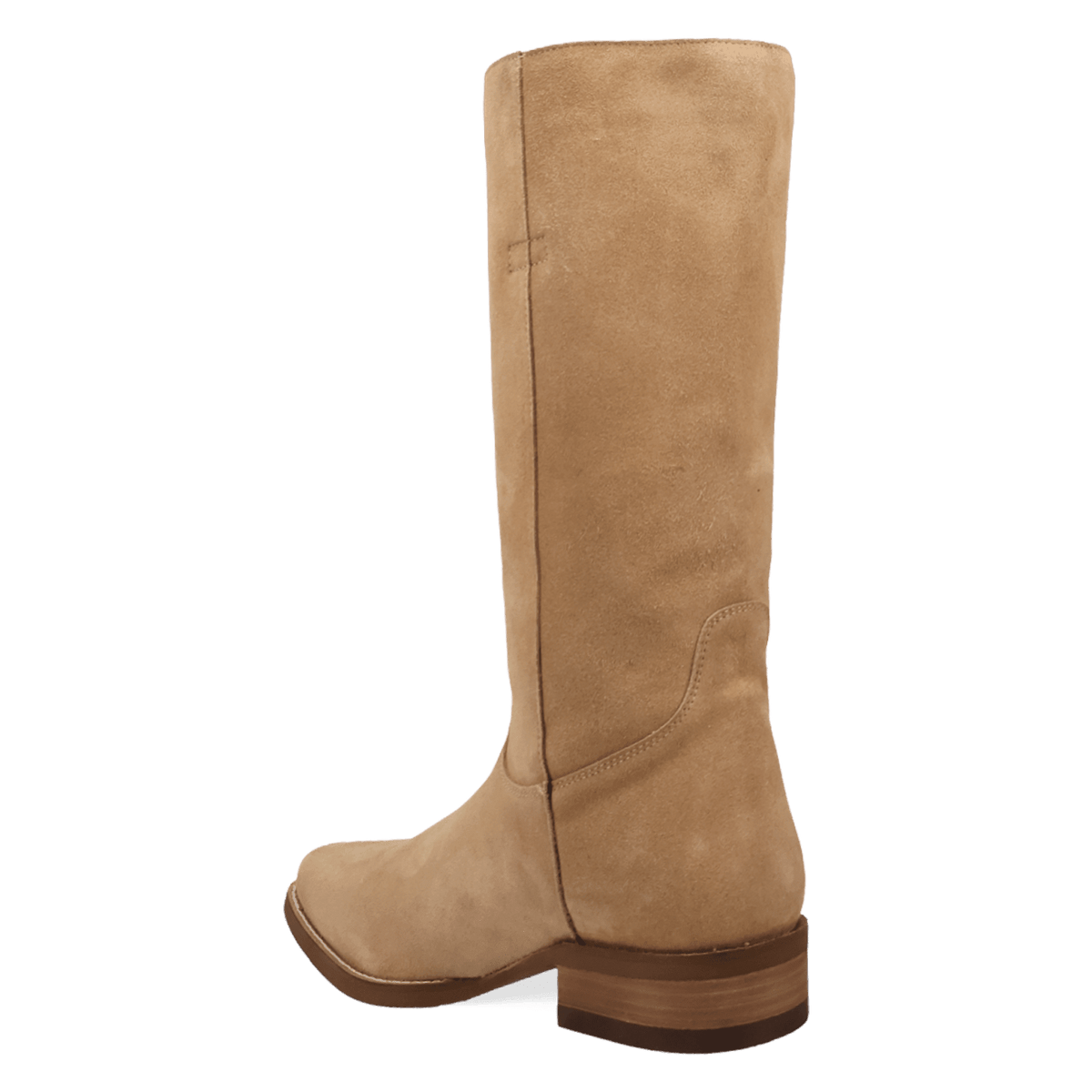 PRODUCT SHOT BOONE LEATHER BOOT AT 270 DEGREE ANGLE