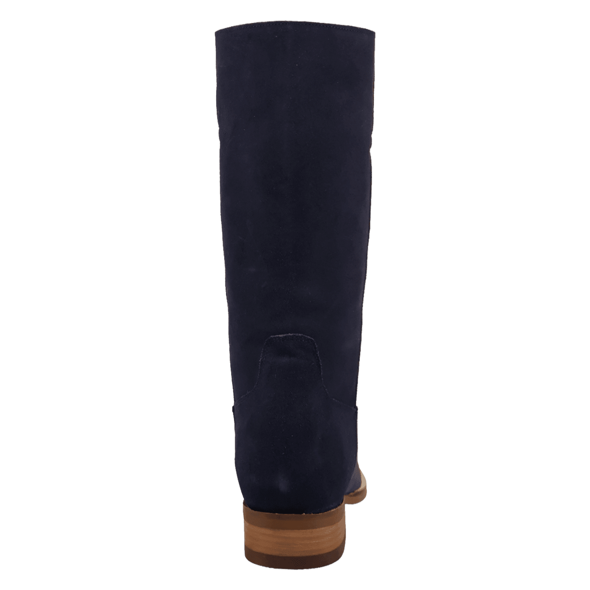 PRODUCT SHOT BOONE LEATHER BOOT AT 180 DEGREE BACK ANGLE