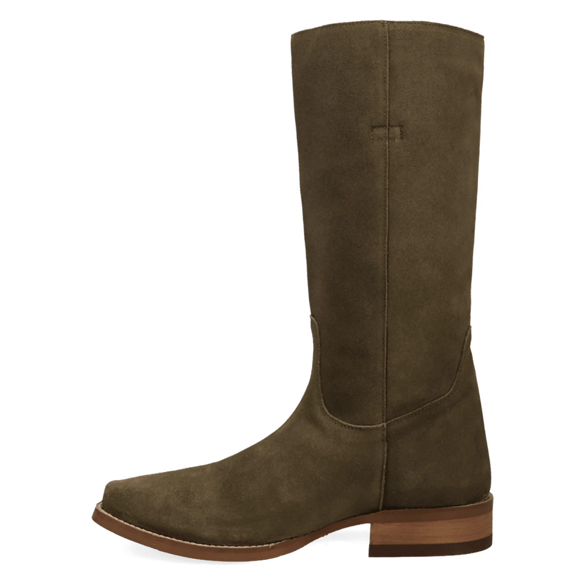 PRODUCT SHOT BOONE LEATHER BOOT AT 135 DEGREE OUTSIDE ANGLE