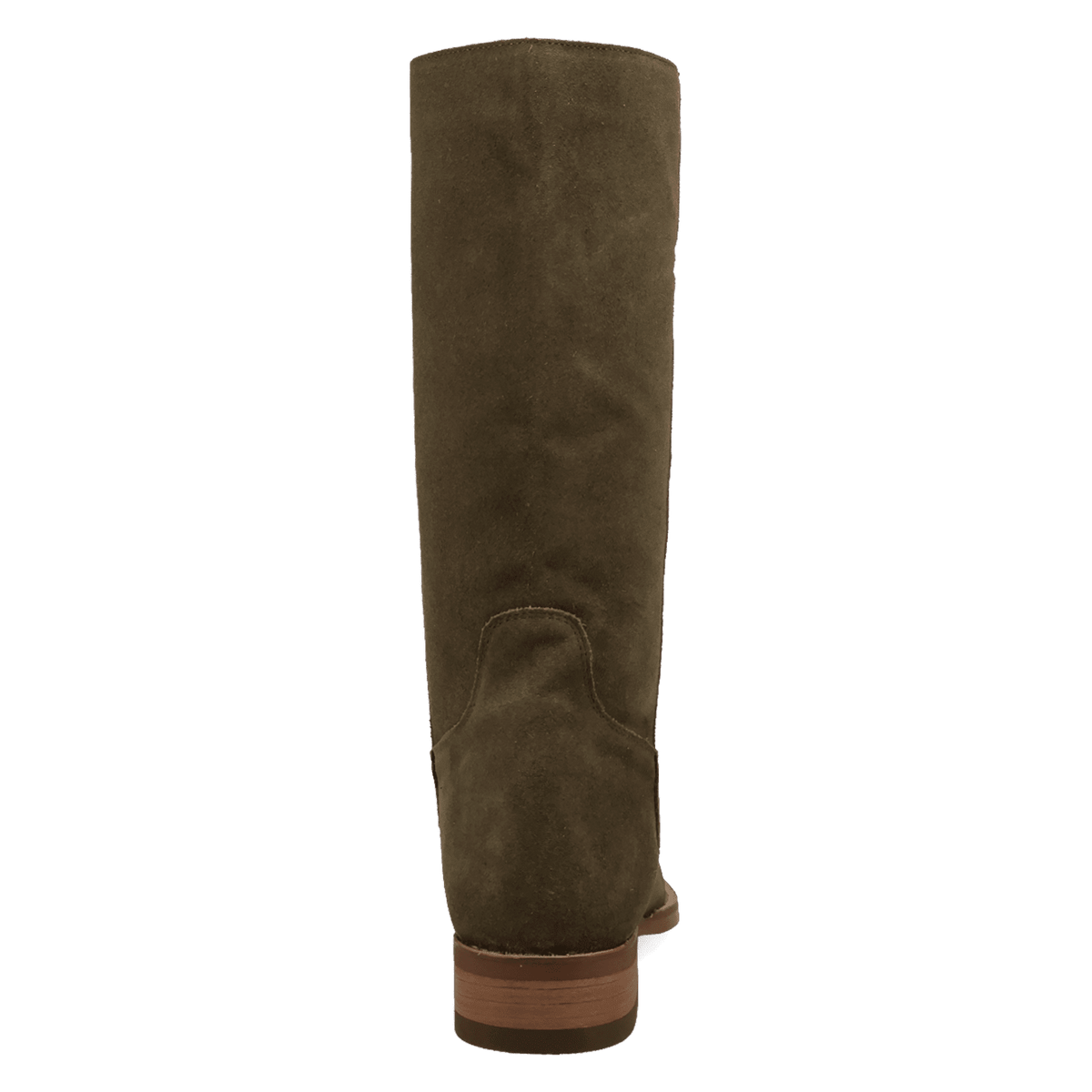 PRODUCT SHOT BOONE LEATHER BOOT AT 180 DEGREE BACK ANGLE