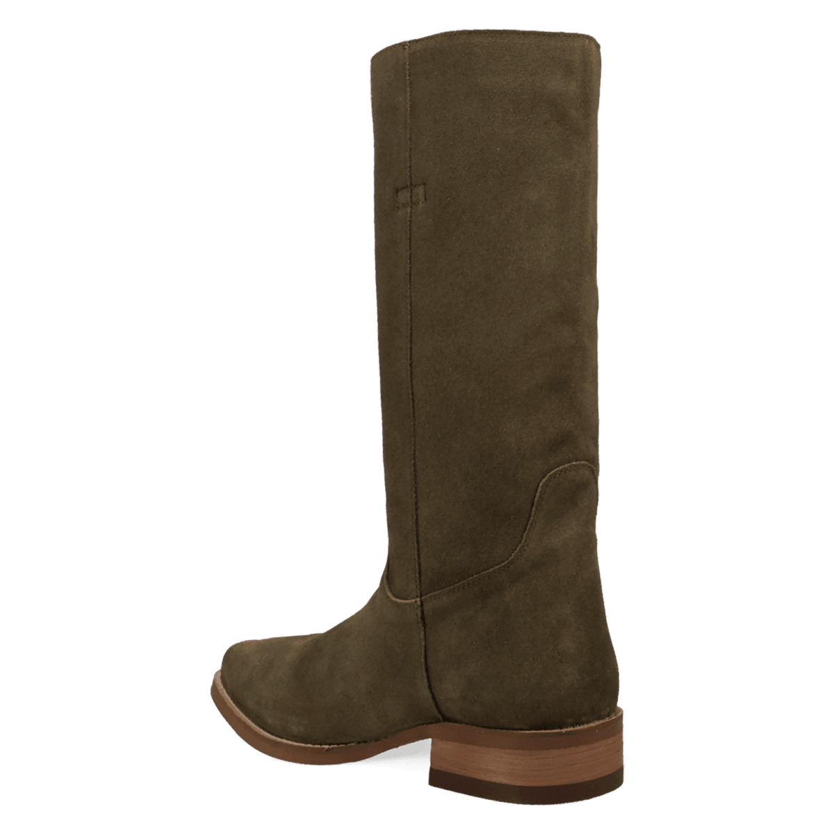 PRODUCT SHOT BOONE LEATHER BOOT AT 270 DEGREE ANGLE