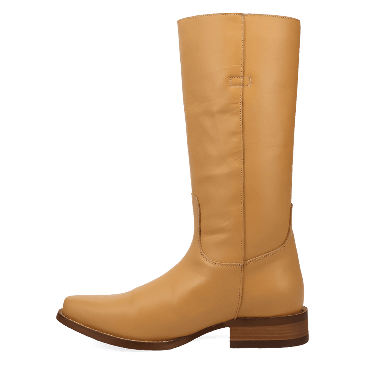 PRODUCT SHOT BOONE LEATHER BOOT AT 135 DEGREE OUTSIDE ANGLE