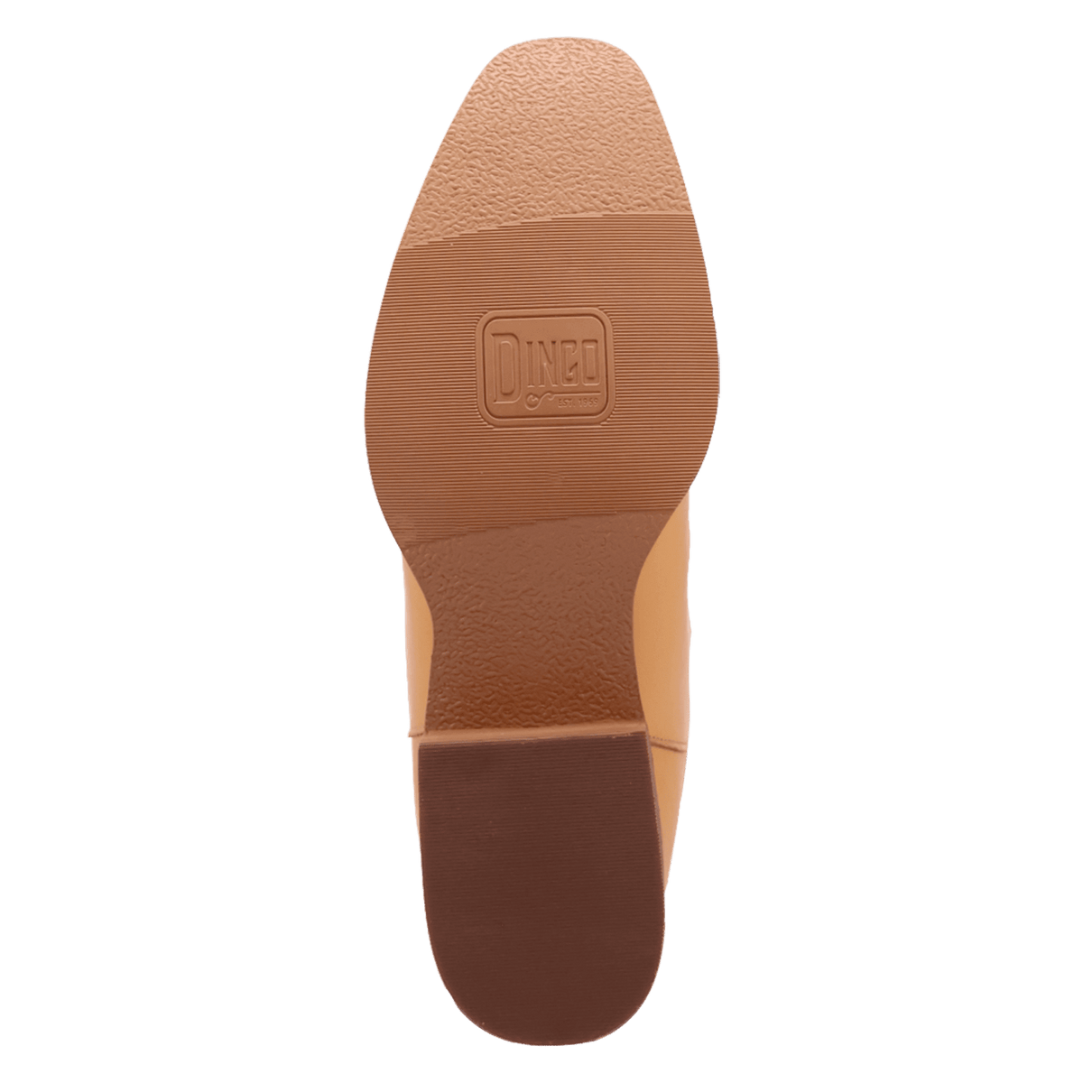 PRODUCT SHOT BOONE LEATHER BOOT AT OUTSOLE ANGLE