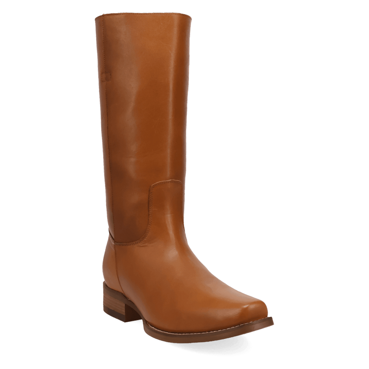 PRODUCT SHOT BOONE LEATHER BOOT AT 45 DEGREE ANGLE