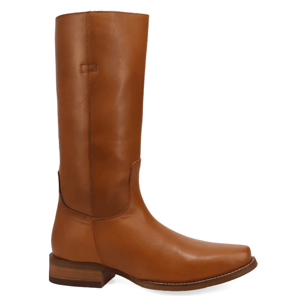 PRODUCT SHOT BOONE LEATHER BOOT AT 90 DEGREE INSIDE ANGLE