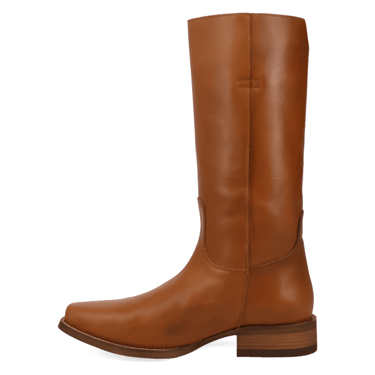 PRODUCT SHOT BOONE LEATHER BOOT AT 135 DEGREE OUTSIDE ANGLE