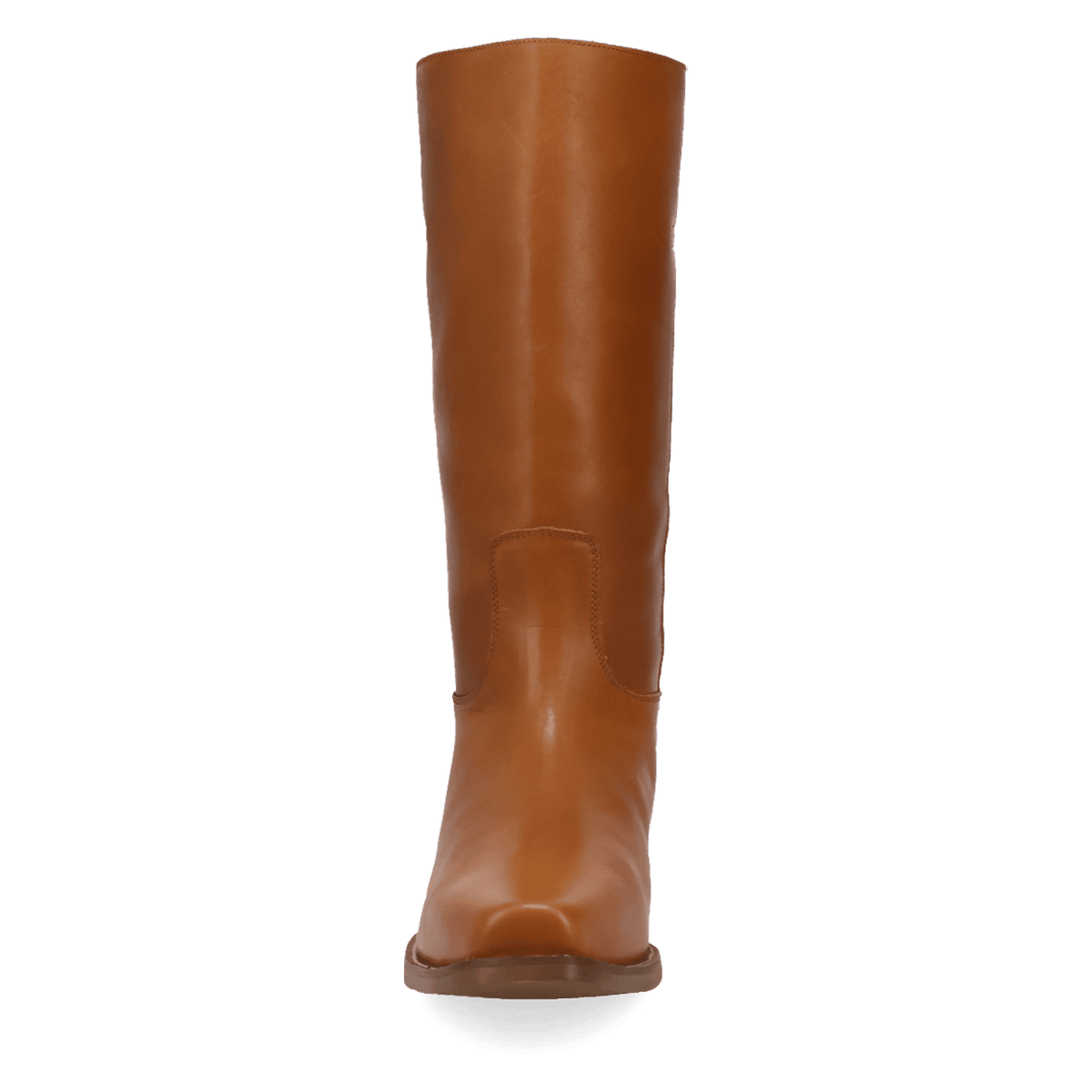 PRODUCT SHOT BOONE LEATHER BOOT AT FRONT ANGLE