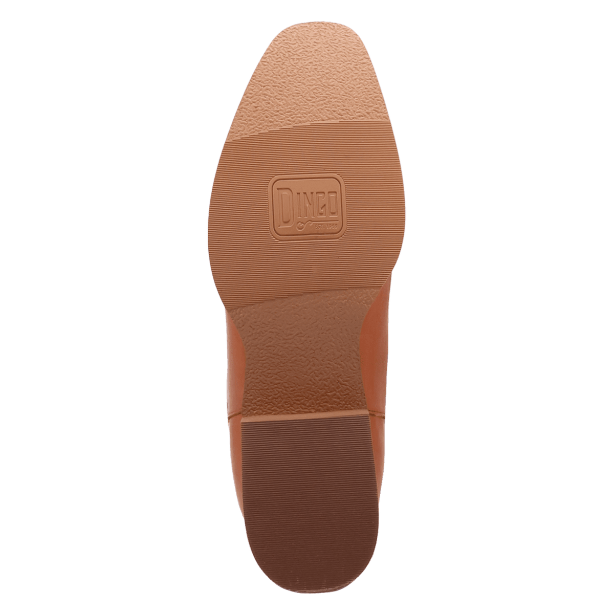PRODUCT SHOT BOONE LEATHER BOOT AT OUTSOLE ANGLE