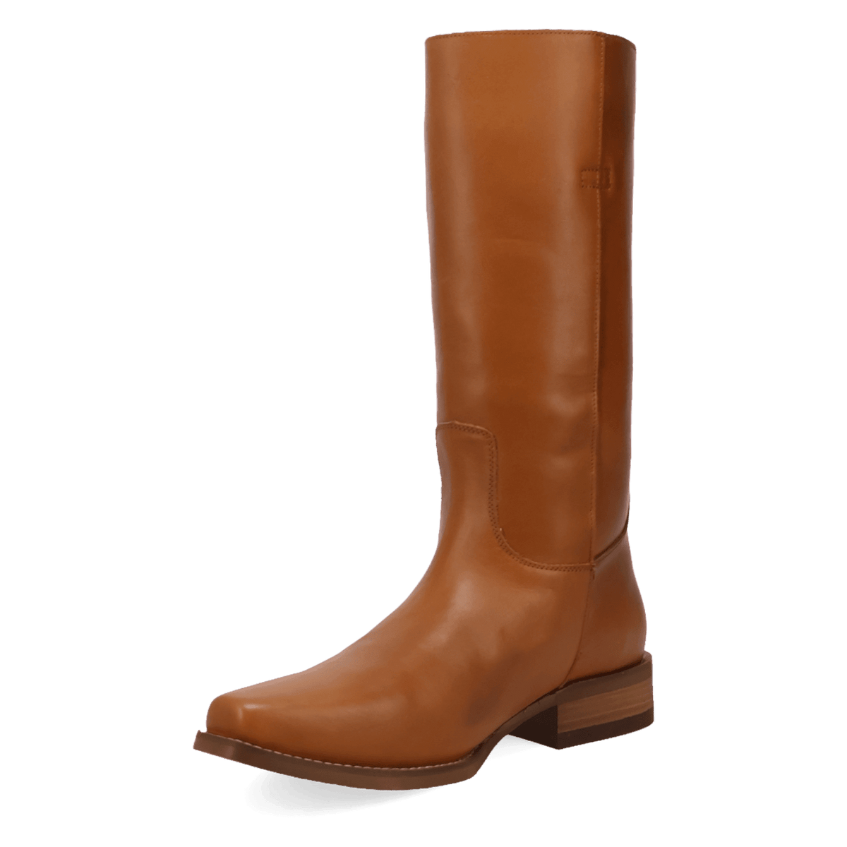 PRODUCT SHOT BOONE LEATHER BOOT AT 225 DEGREE ANGLE