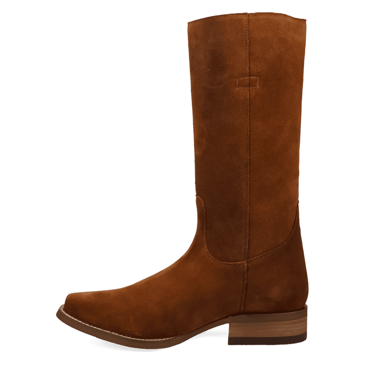 PRODUCT SHOT BOONE LEATHER BOOT AT 135 DEGREE OUTSIDE ANGLE