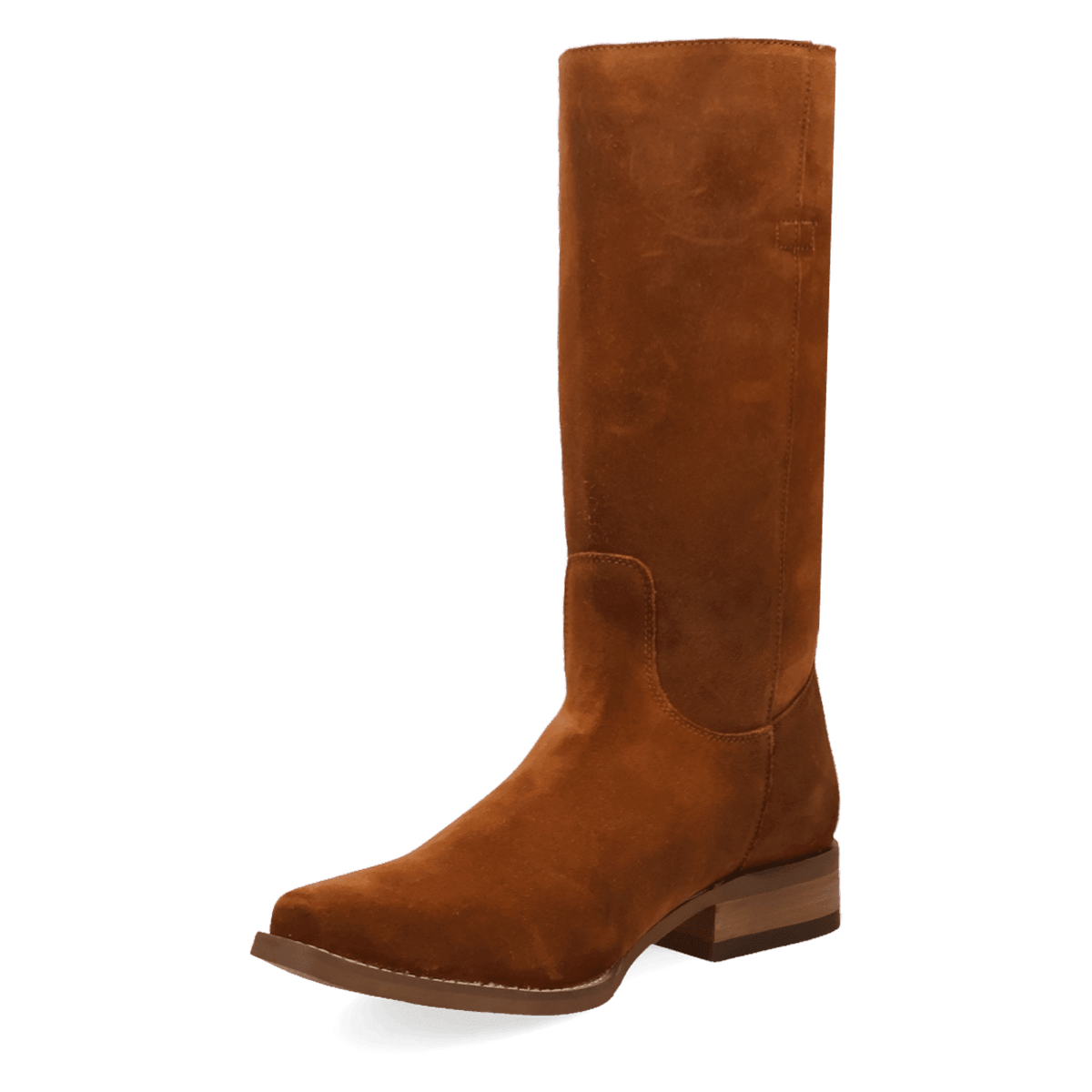PRODUCT SHOT BOONE LEATHER BOOT AT 225 DEGREE ANGLE